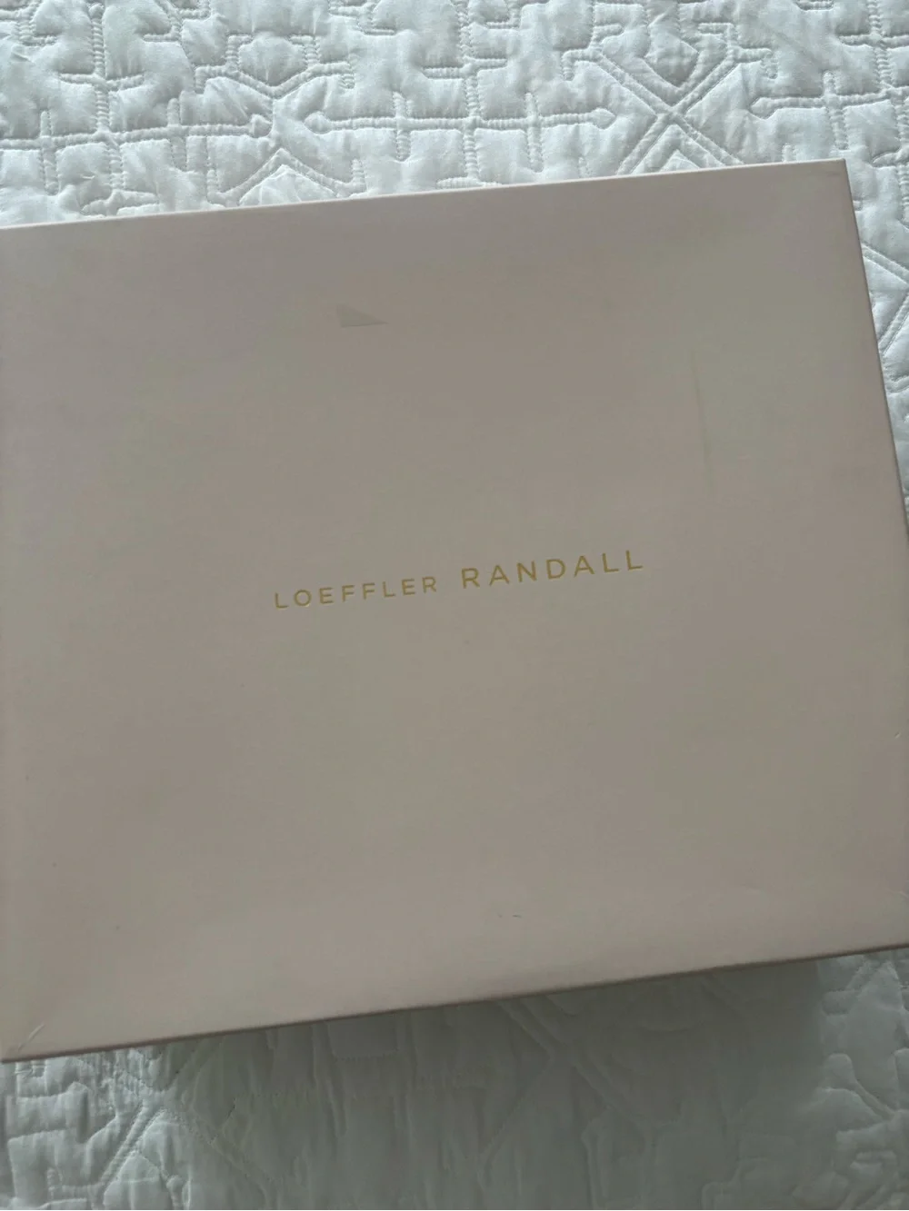 Loefeller Randall “Channing Natural Raffia Platform sandal” NEW WITH BOX